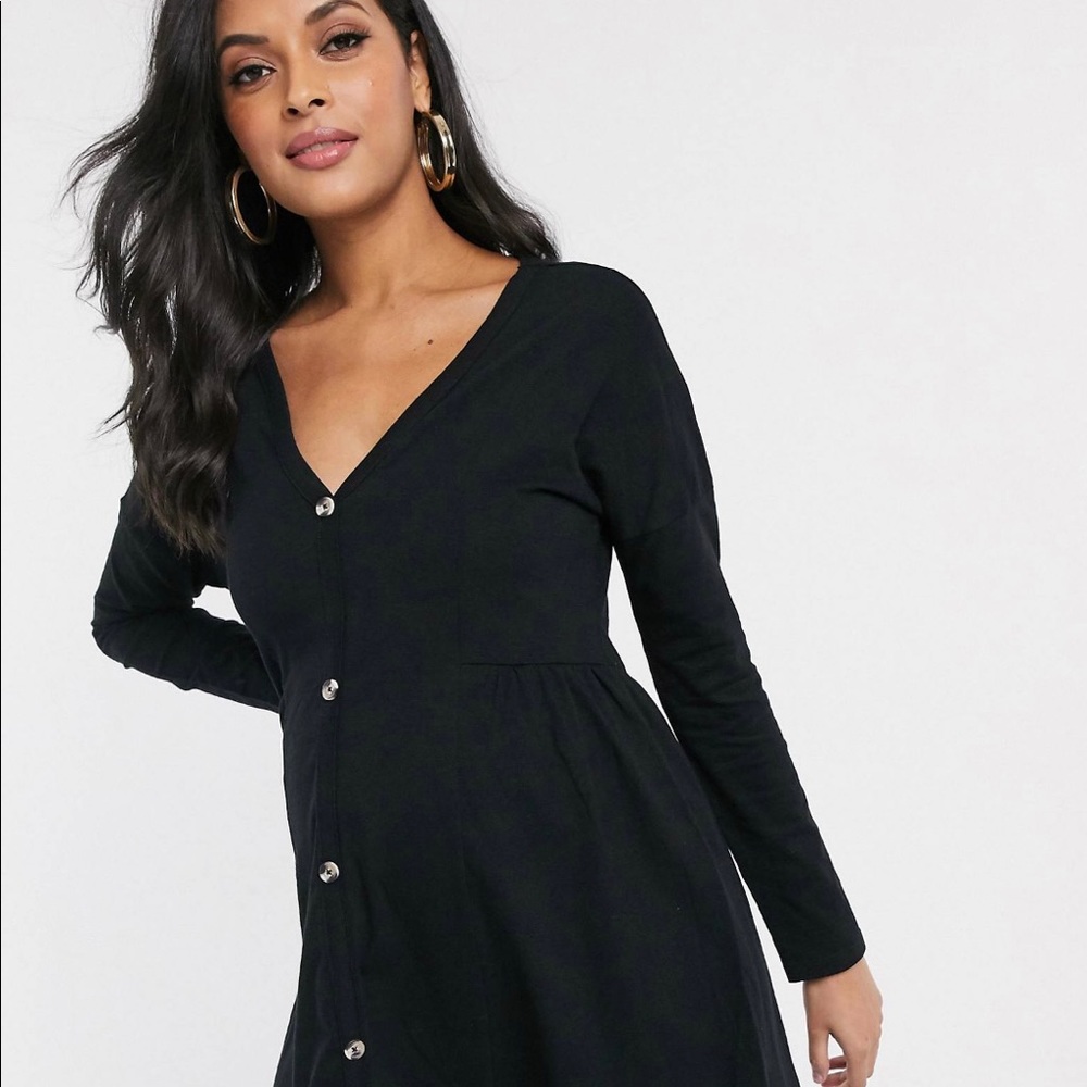 ASOS MATERNITY Black Mini Dress/Tunic